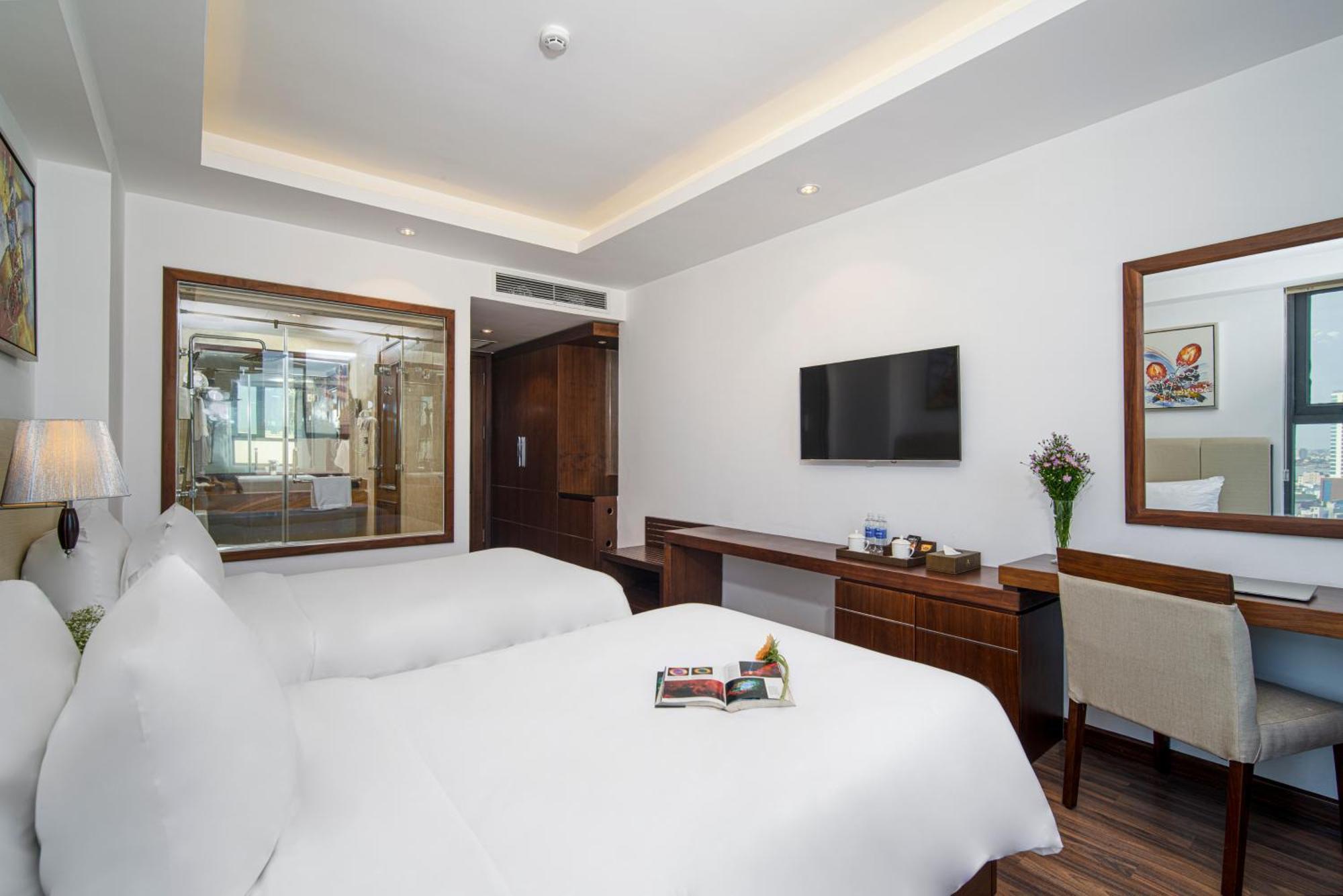 Luxtery Hotel & Spa Da Nang Exterior foto